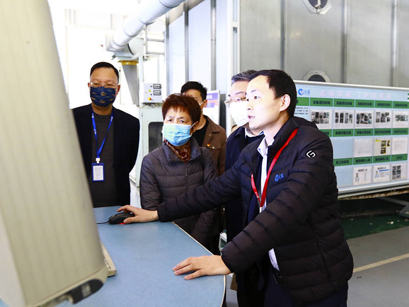  安徽省紡織行業協會到元琛科技調研走訪 